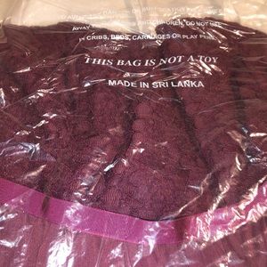 Burgundy David’s Bridal Bridesmaid Dress